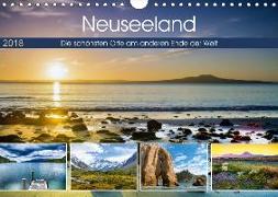 Neuseeland - Die schönsten Orte am anderen Ende der Welt (Wandkalender 2018 DIN A4 quer) Dieser erfolgreiche Kalender wurde dieses Jahr mit gleichen Bildern und aktualisiertem Kalendarium wiederveröffentlicht