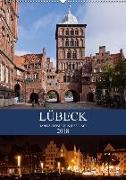 Lübeck - Hanseschönheit in Insellage (Wandkalender 2018 DIN A2 hoch) Dieser erfolgreiche Kalender wurde dieses Jahr mit gleichen Bildern und aktualisiertem Kalendarium wiederveröffentlicht