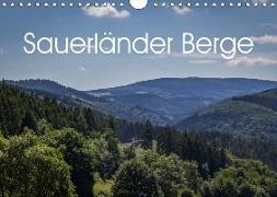 Sauerländer Berge (Wandkalender 2018 DIN A4 quer) Dieser erfolgreiche Kalender wurde dieses Jahr mit gleichen Bildern und aktualisiertem Kalendarium wiederveröffentlicht