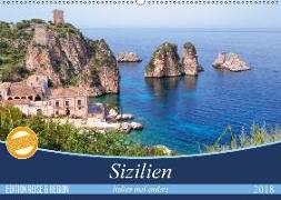 Sizilien - Italien mal anders (Wandkalender 2018 DIN A2 quer) Dieser erfolgreiche Kalender wurde dieses Jahr mit gleichen Bildern und aktualisiertem Kalendarium wiederveröffentlicht