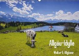 Allgäu-Idylle (Wandkalender 2018 DIN A2 quer) Dieser erfolgreiche Kalender wurde dieses Jahr mit gleichen Bildern und aktualisiertem Kalendarium wiederveröffentlicht