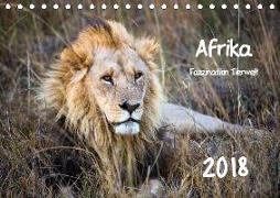 Afrika - Faszination Tierwelt (Tischkalender 2018 DIN A5 quer) Dieser erfolgreiche Kalender wurde dieses Jahr mit gleichen Bildern und aktualisiertem Kalendarium wiederveröffentlicht