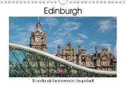 Edinburgh - Schottlands faszinierende Hauptstadt (Wandkalender 2018 DIN A4 quer) Dieser erfolgreiche Kalender wurde dieses Jahr mit gleichen Bildern und aktualisiertem Kalendarium wiederveröffentlicht