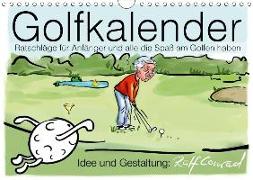 Golfkalender für Anfänger und alle die Spaß am Golfen haben (Wandkalender 2018 DIN A4 quer) Dieser erfolgreiche Kalender wurde dieses Jahr mit gleichen Bildern und aktualisiertem Kalendarium wiederveröffentlicht