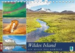Wildes Island: Die Magie des Nordens (Tischkalender 2018 DIN A5 quer) Dieser erfolgreiche Kalender wurde dieses Jahr mit gleichen Bildern und aktualisiertem Kalendarium wiederveröffentlicht