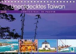 Unentdecktes Taiwan: Gebirgsinsel im Pazifik (Tischkalender 2018 DIN A5 quer) Dieser erfolgreiche Kalender wurde dieses Jahr mit gleichen Bildern und aktualisiertem Kalendarium wiederveröffentlicht