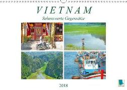 Vietnam: Sehenswerte Gegensätze (Wandkalender 2018 DIN A3 quer) Dieser erfolgreiche Kalender wurde dieses Jahr mit gleichen Bildern und aktualisiertem Kalendarium wiederveröffentlicht