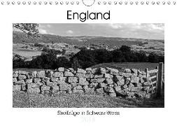 Bezauberndes England - Streifzüge in Schwarz-Weiss (Wandkalender 2018 DIN A4 quer) Dieser erfolgreiche Kalender wurde dieses Jahr mit gleichen Bildern und aktualisiertem Kalendarium wiederveröffentlicht