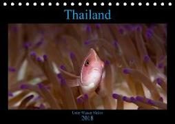Thailand - Unter Wasser Makro (Tischkalender 2018 DIN A5 quer) Dieser erfolgreiche Kalender wurde dieses Jahr mit gleichen Bildern und aktualisiertem Kalendarium wiederveröffentlicht