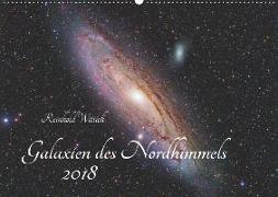 Galaxien des Nordhimmels (Wandkalender 2018 DIN A2 quer) Dieser erfolgreiche Kalender wurde dieses Jahr mit gleichen Bildern und aktualisiertem Kalendarium wiederveröffentlicht