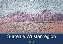 Surreale Wüstenregion (Wandkalender 2018 DIN A3 quer) Dieser erfolgreiche Kalender wurde dieses Jahr mit gleichen Bildern und aktualisiertem Kalendarium wiederveröffentlicht