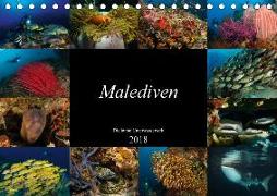 Malediven - Die bunte Unterwasserwelt (Tischkalender 2018 DIN A5 quer) Dieser erfolgreiche Kalender wurde dieses Jahr mit gleichen Bildern und aktualisiertem Kalendarium wiederveröffentlicht