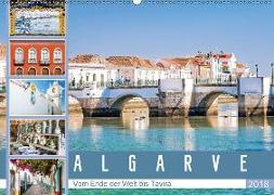 Algarve - Vom Ende der Welt bis Tavira (Wandkalender 2018 DIN A2 quer) Dieser erfolgreiche Kalender wurde dieses Jahr mit gleichen Bildern und aktualisiertem Kalendarium wiederveröffentlicht