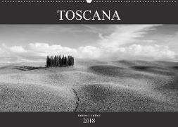 Toscana - monocromatico (Wandkalender 2018 DIN A2 quer) Dieser erfolgreiche Kalender wurde dieses Jahr mit gleichen Bildern und aktualisiertem Kalendarium wiederveröffentlicht