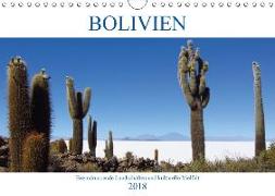 Bolivien - Beeindruckende Landschaften und kulturelle Vielfalt (Wandkalender 2018 DIN A4 quer) Dieser erfolgreiche Kalender wurde dieses Jahr mit gleichen Bildern und aktualisiertem Kalendarium wiederveröffentlicht