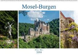 Mosel-Burgen (Wandkalender 2018 DIN A2 quer) Dieser erfolgreiche Kalender wurde dieses Jahr mit gleichen Bildern und aktualisiertem Kalendarium wiederveröffentlicht