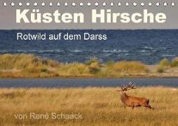 Küsten Hirsche - Rotwild auf dem Darss (Tischkalender 2018 DIN A5 quer) Dieser erfolgreiche Kalender wurde dieses Jahr mit gleichen Bildern und aktualisiertem Kalendarium wiederveröffentlicht