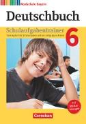 Deutschbuch, Sprach- und Lesebuch, Realschule Bayern 2017, 6. Jahrgangsstufe, Schulaufgabentrainer mit Lösungen