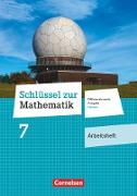 Schlüssel zur Mathematik, Differenzierende Ausgabe Hessen, 7. Schuljahr, Arbeitsheft mit eingelegten Lösungen