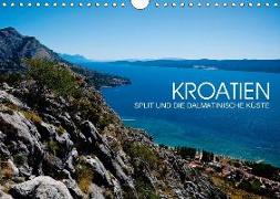 Kroatien - Split und die dalmatinische Küste (Wandkalender 2018 DIN A4 quer) Dieser erfolgreiche Kalender wurde dieses Jahr mit gleichen Bildern und aktualisiertem Kalendarium wiederveröffentlicht