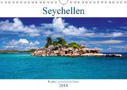Seychellen - Paradies im Indischen Ozean (Wandkalender 2018 DIN A4 quer) Dieser erfolgreiche Kalender wurde dieses Jahr mit gleichen Bildern und aktualisiertem Kalendarium wiederveröffentlicht