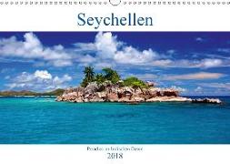 Seychellen - Paradies im Indischen Ozean (Wandkalender 2018 DIN A3 quer) Dieser erfolgreiche Kalender wurde dieses Jahr mit gleichen Bildern und aktualisiertem Kalendarium wiederveröffentlicht