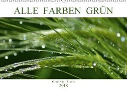 Alle Farben Grün (Wandkalender 2018 DIN A2 quer)