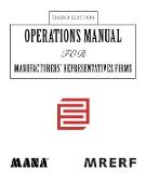 Operations Manual for Manufacturers' Representatives Firmsthird Edition