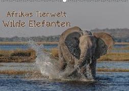 Afrikas Tierwelt - Wilde Elefanten (Wandkalender 2018 DIN A2 quer) Dieser erfolgreiche Kalender wurde dieses Jahr mit gleichen Bildern und aktualisiertem Kalendarium wiederveröffentlicht