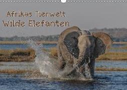 Afrikas Tierwelt - Wilde Elefanten (Wandkalender 2018 DIN A3 quer) Dieser erfolgreiche Kalender wurde dieses Jahr mit gleichen Bildern und aktualisiertem Kalendarium wiederveröffentlicht