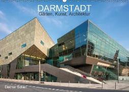 Darmstadt - Gärten, Kunst, Architektur (Wandkalender 2018 DIN A2 quer)