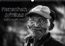 Menschen Afrikas schwarzweiß (Wandkalender 2018 DIN A3 quer) Dieser erfolgreiche Kalender wurde dieses Jahr mit gleichen Bildern und aktualisiertem Kalendarium wiederveröffentlicht