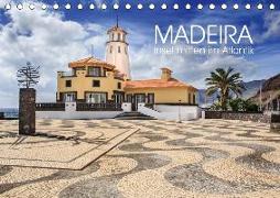 Madeira - Insel mitten im Atlantik (Tischkalender 2018 DIN A5 quer) Dieser erfolgreiche Kalender wurde dieses Jahr mit gleichen Bildern und aktualisiertem Kalendarium wiederveröffentlicht