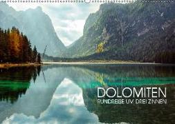 Dolomiten - Rundreise um Drei Zinnen (Wandkalender 2018 DIN A2 quer) Dieser erfolgreiche Kalender wurde dieses Jahr mit gleichen Bildern und aktualisiertem Kalendarium wiederveröffentlicht