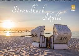 Strandkorb Idylle (Wandkalender 2018 DIN A2 quer) Dieser erfolgreiche Kalender wurde dieses Jahr mit gleichen Bildern und aktualisiertem Kalendarium wiederveröffentlicht