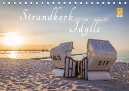 Strandkorb Idylle (Tischkalender 2018 DIN A5 quer) Dieser erfolgreiche Kalender wurde dieses Jahr mit gleichen Bildern und aktualisiertem Kalendarium wiederveröffentlicht