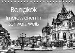 Bangkok Impressionen in Schwarz Weiß (Tischkalender 2018 DIN A5 quer) Dieser erfolgreiche Kalender wurde dieses Jahr mit gleichen Bildern und aktualisiertem Kalendarium wiederveröffentlicht