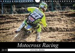 Motocross Racing 2018 (Wandkalender 2018 DIN A4 quer)