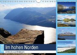 Im hohen Norden - Eindrücke aus Norwegen (Wandkalender 2018 DIN A4 quer) Dieser erfolgreiche Kalender wurde dieses Jahr mit gleichen Bildern und aktualisiertem Kalendarium wiederveröffentlicht