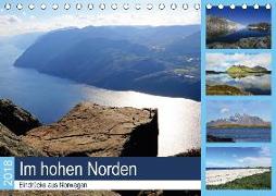 Im hohen Norden - Eindrücke aus Norwegen (Tischkalender 2018 DIN A5 quer) Dieser erfolgreiche Kalender wurde dieses Jahr mit gleichen Bildern und aktualisiertem Kalendarium wiederveröffentlicht