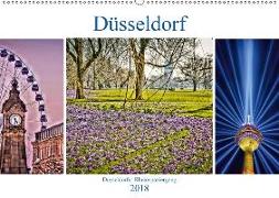Düsseldorf - Düsseldorfer Rheinspaziergang (Wandkalender 2018 DIN A2 quer) Dieser erfolgreiche Kalender wurde dieses Jahr mit gleichen Bildern und aktualisiertem Kalendarium wiederveröffentlicht