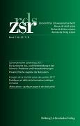 ZSR Band 136 (2017) II - Schweizerischer Juristentag 2017 / Congrès de la Société suisse des Juristes 2017