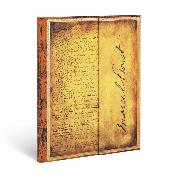 Hardcover Notizbücher Faszinierende Handschriften Proust, Auf der Suche nach der verlorenen Zeit Ultra Liniert