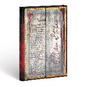 Hardcover Notizbücher Faszinierende Handschriften Bram Stoker, Dracula Mini Unliniert