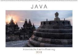 Java, Indonesische Insel im Feuerring (Wandkalender 2018 DIN A2 quer)
