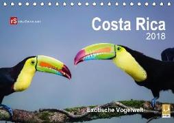 Costa Rica 2018 Exotische Vogelwelt (Tischkalender 2018 DIN A5 quer)
