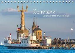 Konstanz - die größte Stadt am Bodensee (Tischkalender 2018 DIN A5 quer)