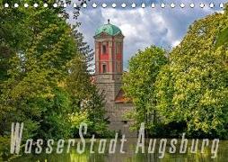 WasserStadt Augsburg (Tischkalender 2018 DIN A5 quer)