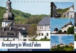 Arnsberg in Westfalen (Tischkalender 2018 DIN A5 quer)