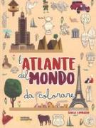 L'atlante del mondo da colorare